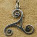 Pandantiv argint Triskelion 3.5cm